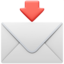envelope with arrow on Apple