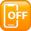 mobile phone off on Apple