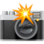 camera with flash on Apple