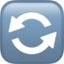 counterclockwise arrows button on Apple