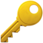 key on Apple