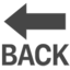 BACK arrow on Apple