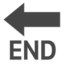 END arrow on Apple