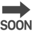 SOON arrow on Apple