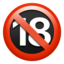 no one under eighteen on Apple