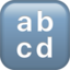 input latin lowercase on Apple