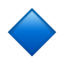 small blue diamond on Apple