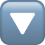 downwards button on Apple
