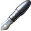 fountain pen on Apple