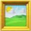 framed picture on Apple
