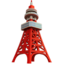 Tokyo tower on Apple