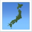 map of Japan on Apple