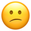 confused face on Apple