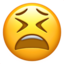 tired face on Apple