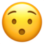hushed face on Apple
