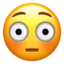 flushed face on Apple