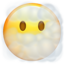 face in clouds on Apple