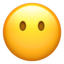 face without mouth on Apple