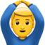 man gesturing OK on Apple