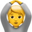 person gesturing OK on Apple