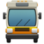 oncoming bus on Apple