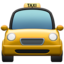 oncoming taxi on Apple