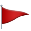 triangular flag on Apple