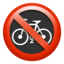 no bicycles on Apple