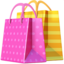 shopping bags on Apple