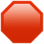 stop sign on Apple