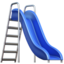 playground slide on Apple