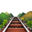 railway track on Apple