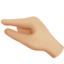 pinching hand: medium-light skin tone on Apple