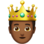 prince: medium-dark skin tone on Apple