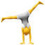 person cartwheeling on Apple