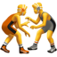 people wrestling on Apple
