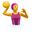 woman playing water polo on Apple