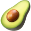 avocado on Apple