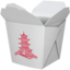 takeout box on Apple