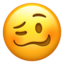 woozy face on Apple