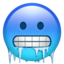 cold face on Apple