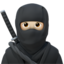 ninja: light skin tone on Apple