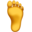 foot on Apple