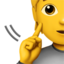 deaf person on Apple