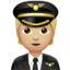 pilot: medium-light skin tone on Apple