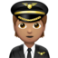 pilot: medium skin tone on Apple