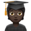 student: dark skin tone on Apple