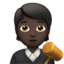 judge: dark skin tone on Apple