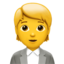 office worker on Apple