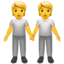 people holding hands on Apple